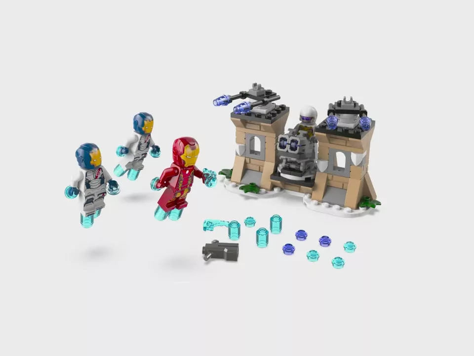 LEGO® Marvel. Iron Man i Iron Legion kontra żołnierz Hydry 76288 - tantis.pl
