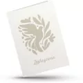 Kartka składana - Zaproszenie - gołąb - beż - tantis.pl
