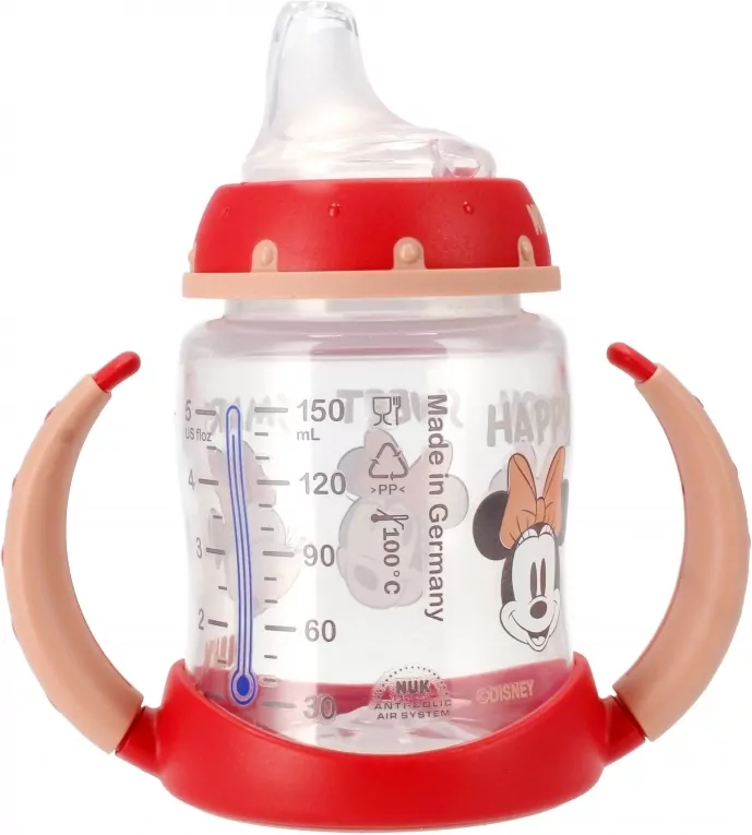 NUK. First Choice. Butelka 150 ml. 6-18 miesięcy. Myszka Mini - tantis.pl