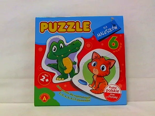 Puzzle dla maluszków. Krokodyl - tantis.pl
