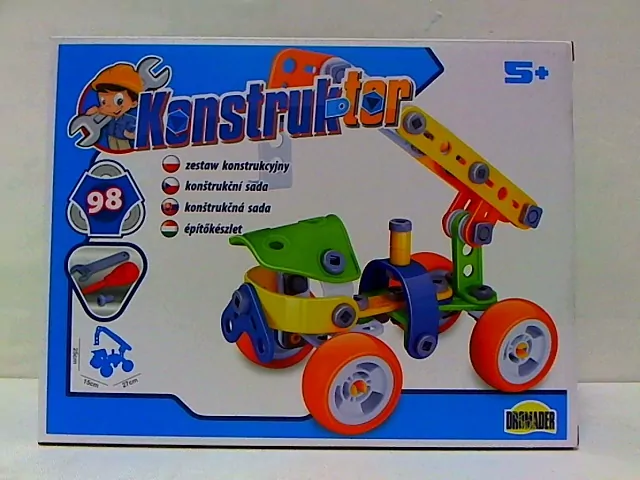 Konstruktor - POJAZD - 98el w pudełku 02529 - tantis.pl