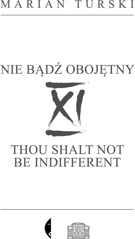 XI Nie bądź obojętny - tantis.pl