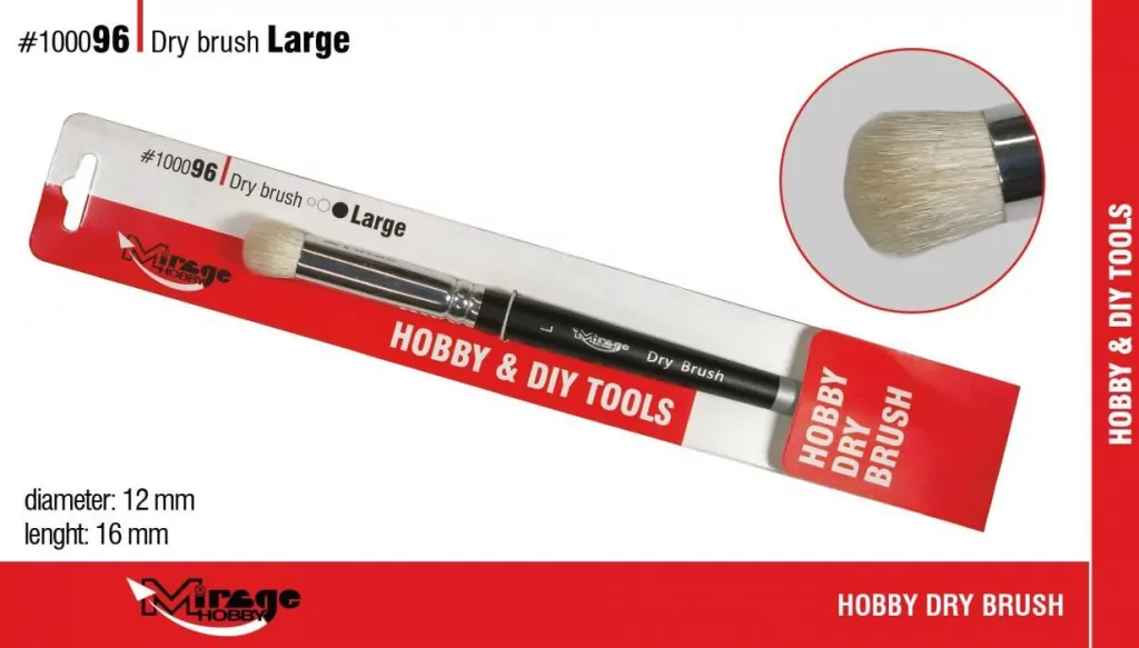 Pędzel dry brush - large - tantis.pl