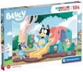 Puzzle 104. Super Kolor. Bluey. 27171 - tantis.pl