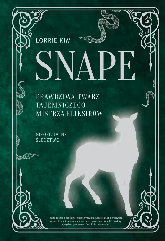 Snape Prawdziwa twarz tajemniczego mistrza eliksirów - tantis.pl