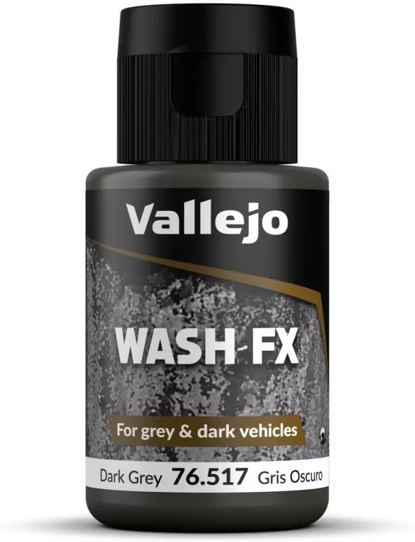 Vallejo: 76.517 - Wash FX - Dark Grey (35 ml) - tantis.pl