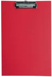 Deska A4 PVC z klipem. Czerwona