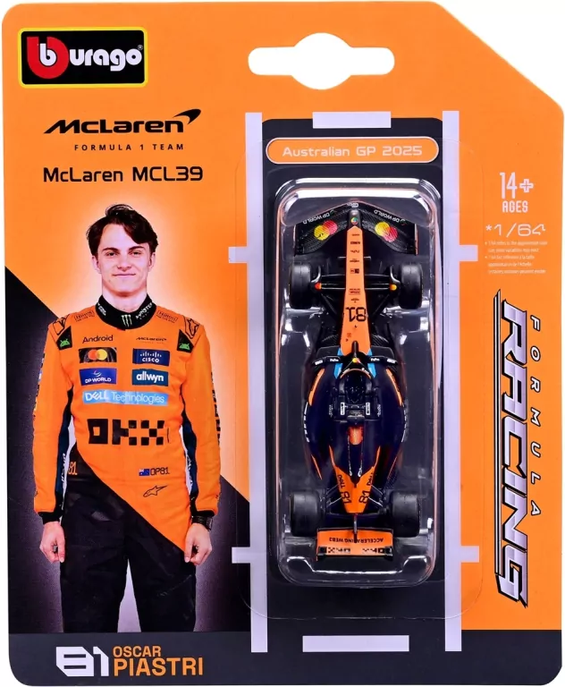 Formula (Without Helmet) - Mclaren Team Mcl39 - tantis.pl