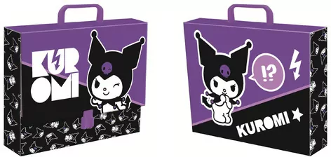 Teczka z rączką A4 XL Kuromi - tantis.pl