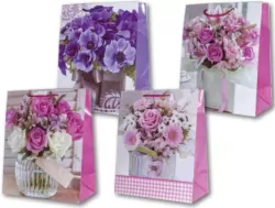 Torebka ozdobna laminowana PL-6 średnia