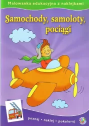 Malowanki edukacyjne. Samochody, samoloty