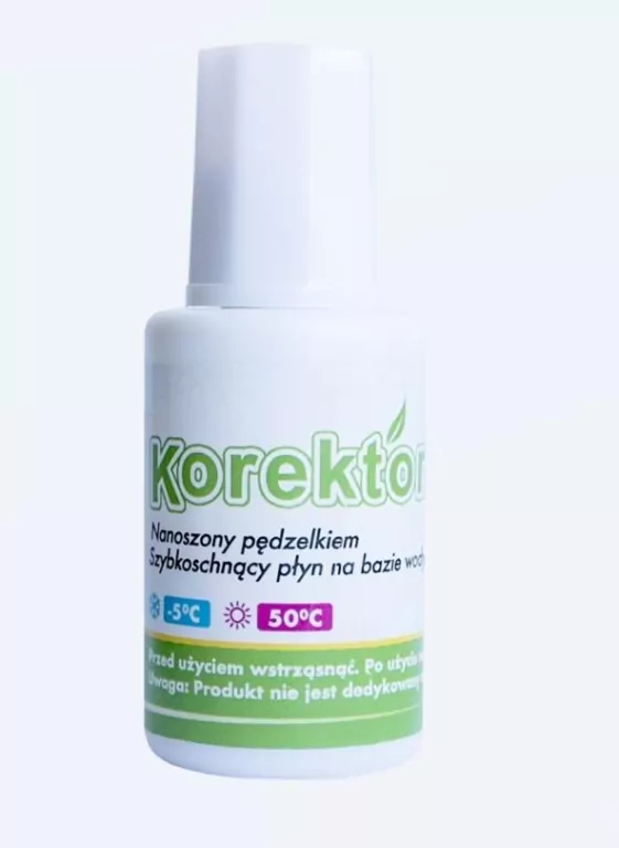 Korektor w buteleczce z pędzelkiem 20g (12szt) - tantis.pl