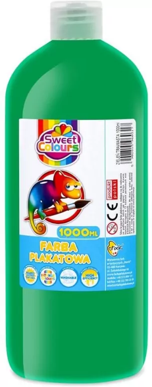 Farba plakatowa trawiasta 1000ml - tantis.pl