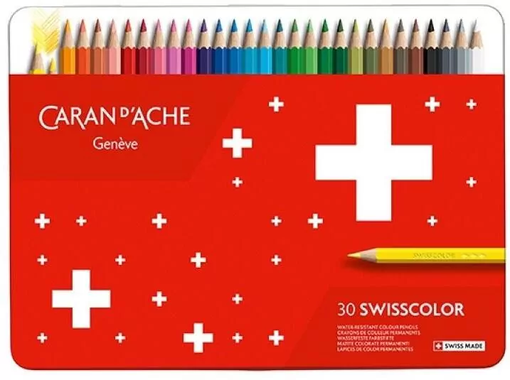 Kredki ołówkowe Swisscolor 30 kolorów - tantis.pl