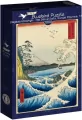 Puzzle 1000 Widok na morze w Satta, Hiroshige - tantis.pl