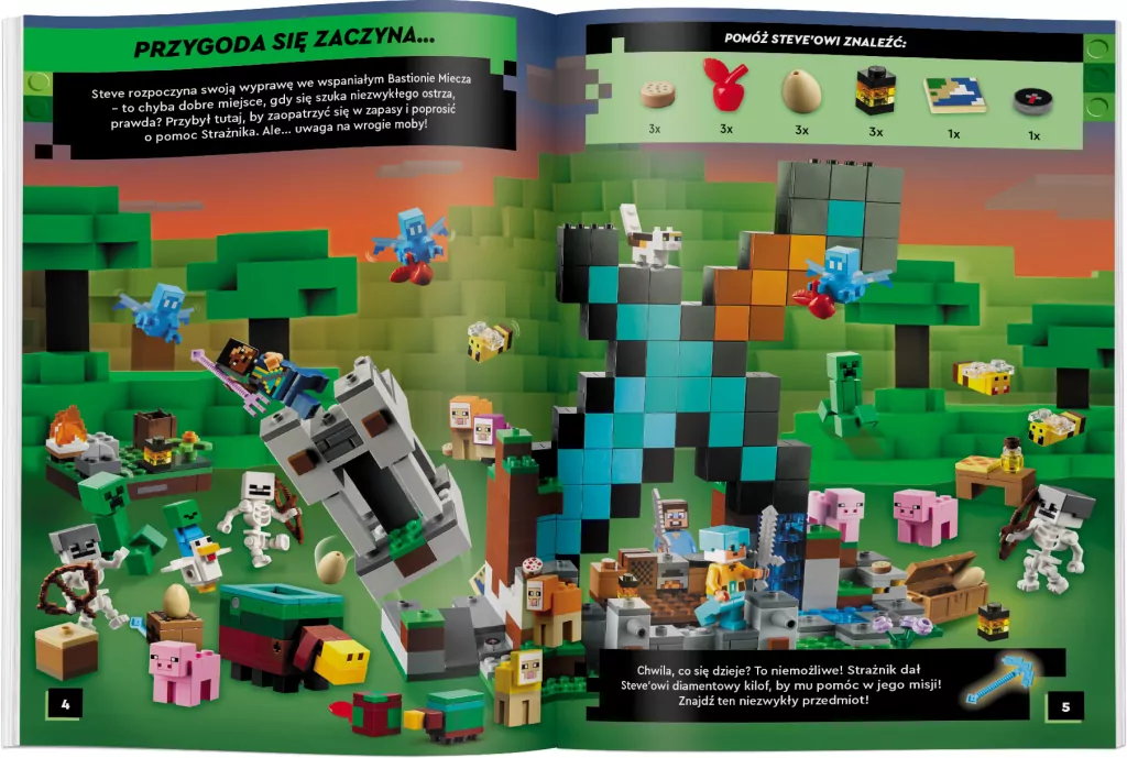 Lego Minecraft. Wyprawa po netherytowy miecz - tantis.pl