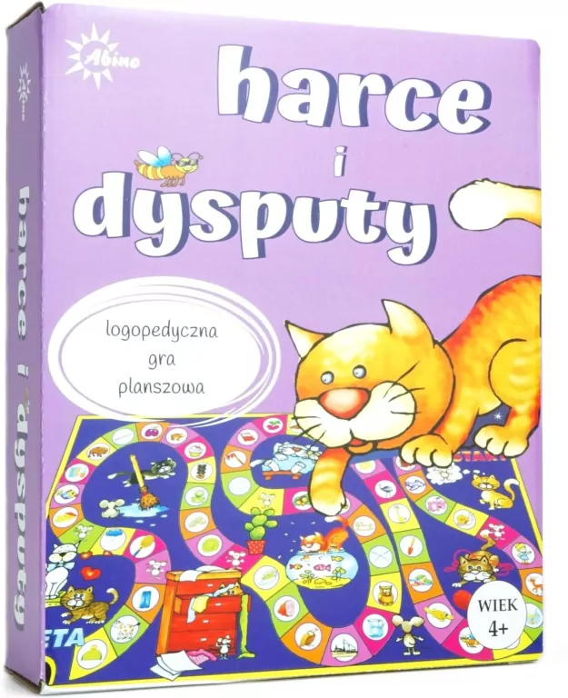 Abino. Harce i dysputy. Logopedyczna gra planszowa - tantis.pl