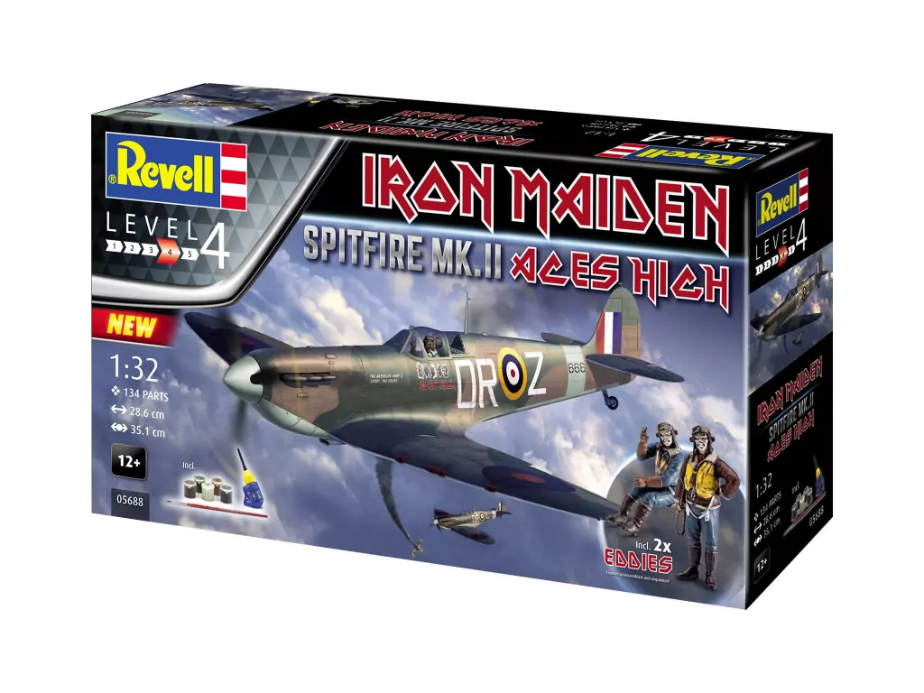 Samolot 1:32 05688 Spitfire MK.II AC IRON MAIDEN Revell - tantis.pl
