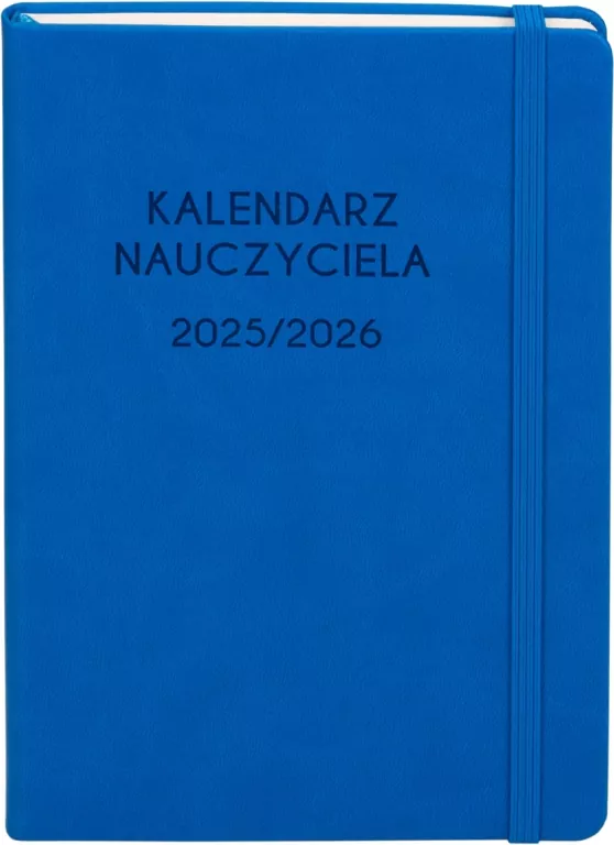 Kalendarz 2025/2026 A5 nauczyciela TDW niebieski - tantis.pl