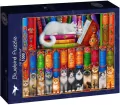 Puzzle 1000 Kocia biblioteka - tantis.pl