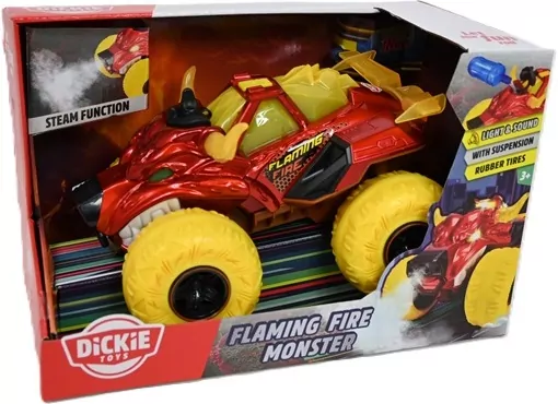 Pojazd Fire Monster z parą 25cm - tantis.pl