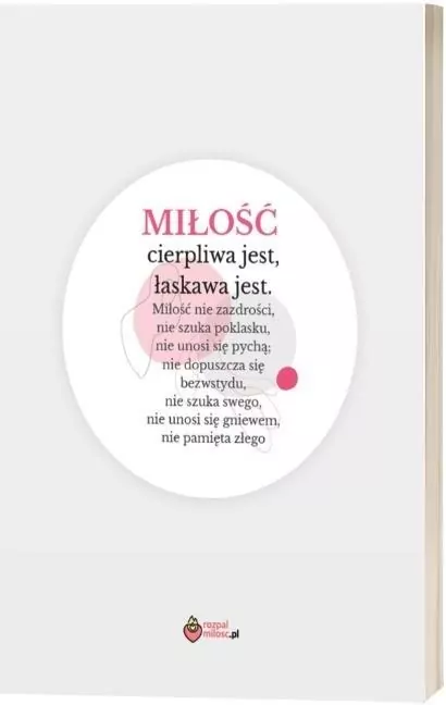 Notes A5 linia Hymn o miłości - tantis.pl