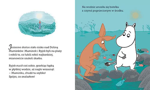 Muminek i nowy przyjaciel. Muminki - tantis.pl
