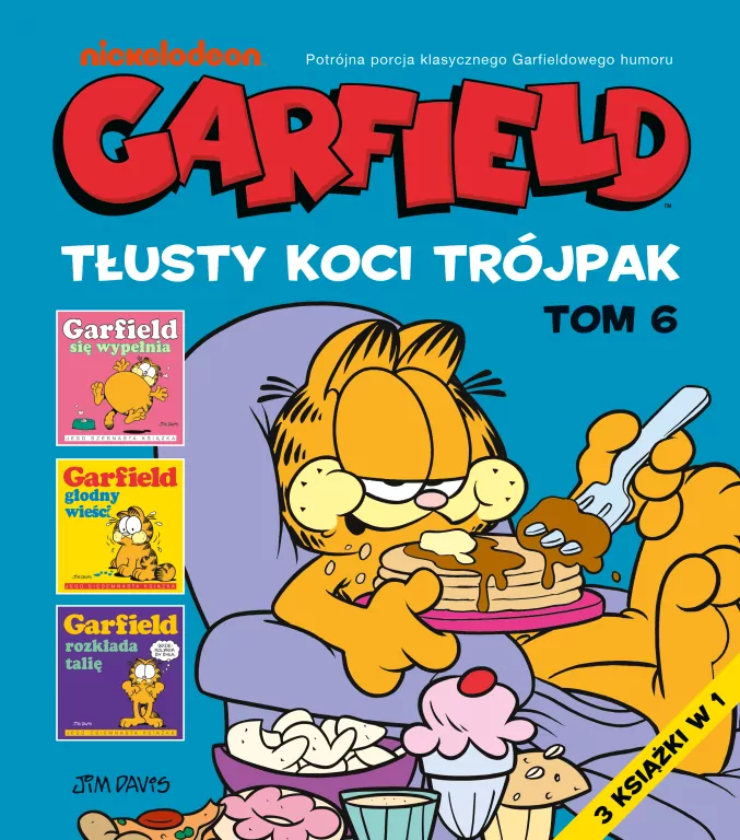 Garfield T.6 Tłusty koci trójpak - tantis.pl