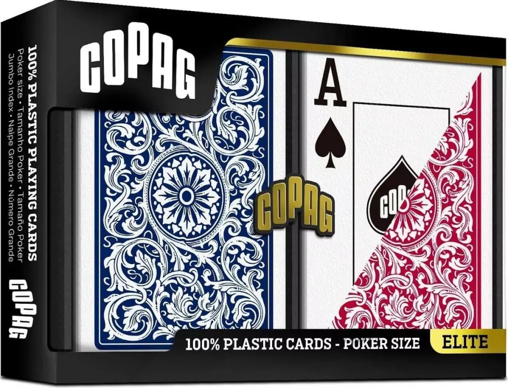 Karty do pokera Copag blue/red - tantis.pl