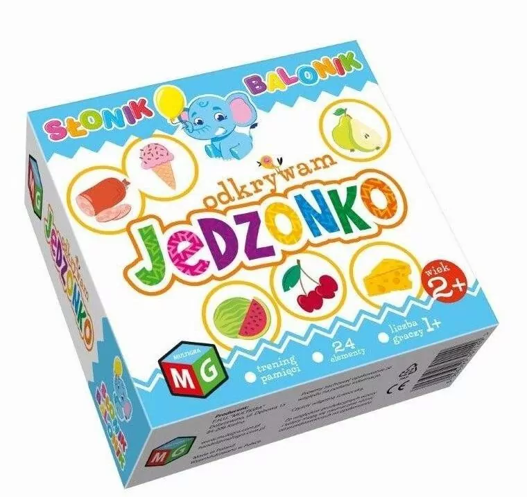 Odkrywam jedzonko. Słonik Balonik - tantis.pl