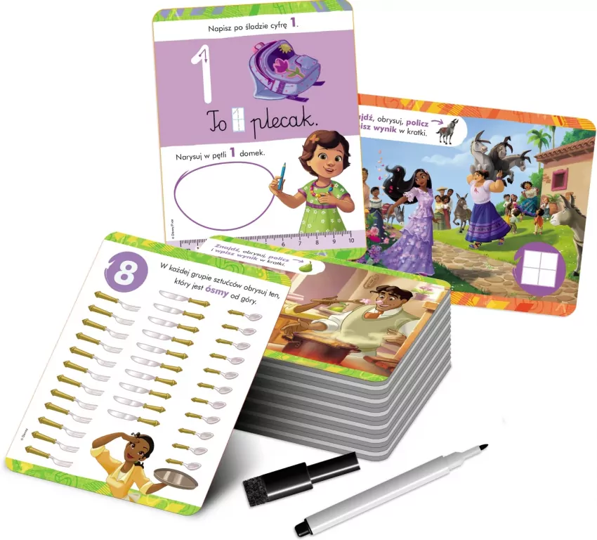 Disney Uczy. Cyfry. Karty - tantis.pl