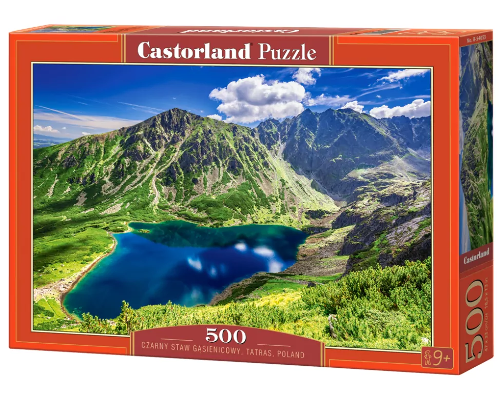 Puzzle 500. Czarny Staw Gąsienicowy - tantis.pl