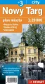Nowy Targ/Zakopane plus 3 - plan miasta Demart - tantis.pl