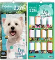 Kalendarz 2026 ścienny planer Psy - tantis.pl