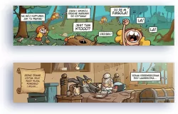 Zakładka kartonowa. Baśnie: Czerwony Kapturek