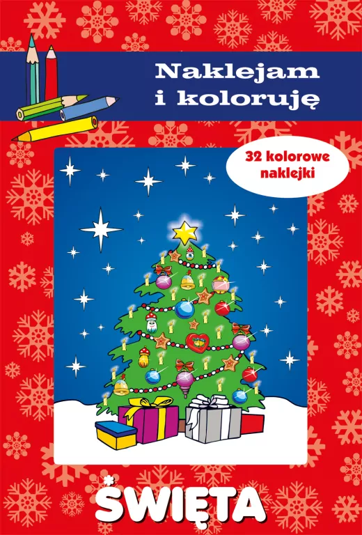 Święta. Naklejam i koloruję - tantis.pl