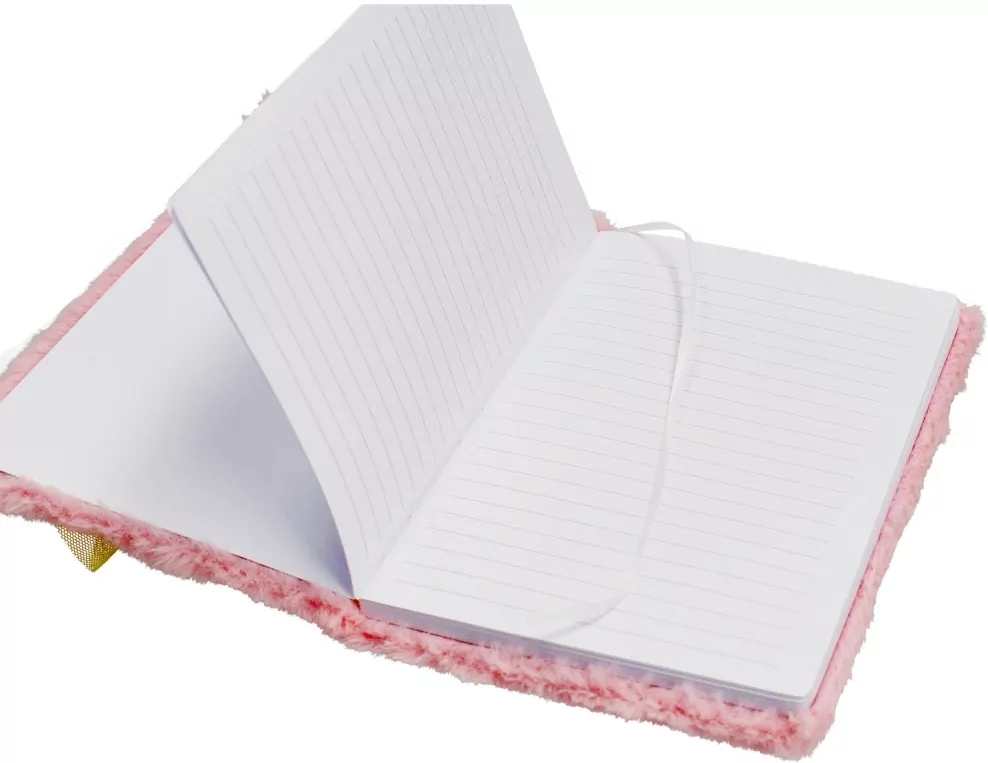 Notes A5 pluszowy pastelowy Unicorn - tantis.pl