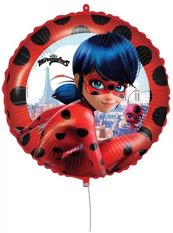 Balon foliowyt Miraculous Ladybug 46cm - tantis.pl