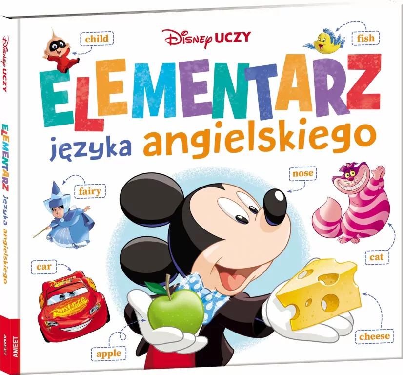 Disney Uczy. Elementarz języka angielskiego - tantis.pl