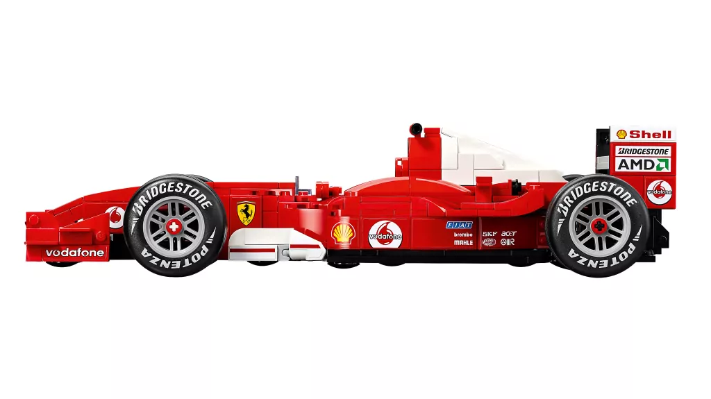 LEGO® Icons. Ferrari F2004 i Michael Schumacher 11375 - tantis.pl