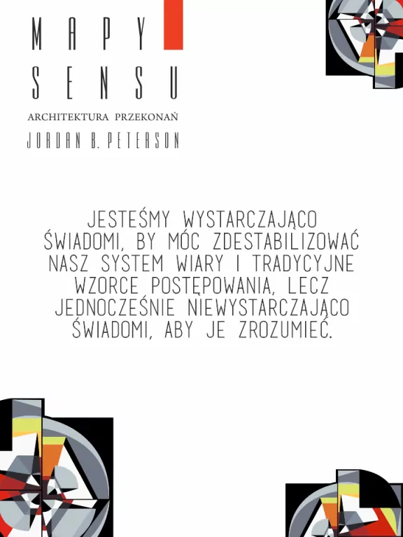 Mapy sensu. Architektura przekonań - tantis.pl