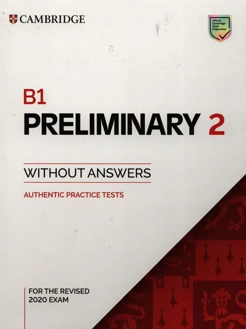 B1 Preliminary 2 Student's Book without Answers - tantis.pl
