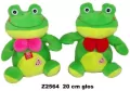 Żaba z głosem 20cm MIX - tantis.pl