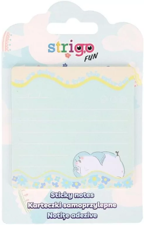 Karteczki samoprzylepne 73x73mm 20K niebieskie - tantis.pl