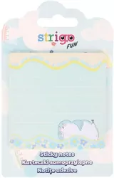 Karteczki samoprzylepne 73x73mm 20K niebieskie