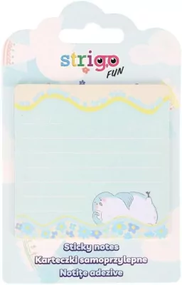 Karteczki samoprzylepne 73x73mm 20K niebieskie