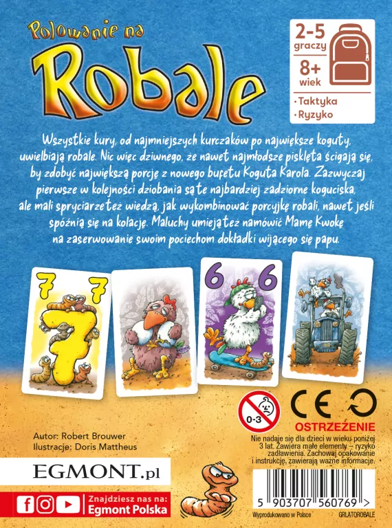Polowanie na Robale gra karciana - tantis.pl
