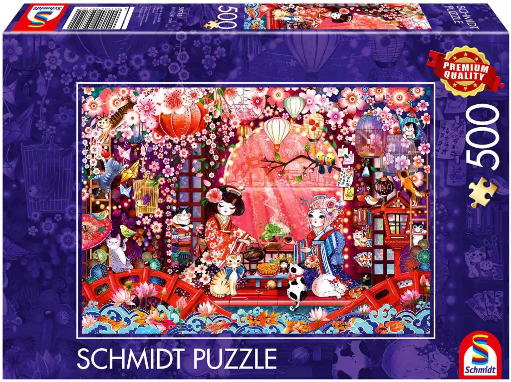 Puzzle PQ 500 Japońska ceremonia picia herbaty G3 - tantis.pl