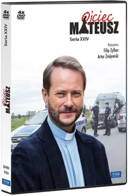 Ojciec Mateusz. Seria 24. DVD. Audiobook