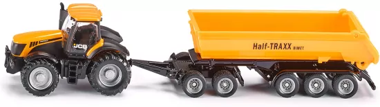 Traktor z wózkiem i wywrotką. S1858